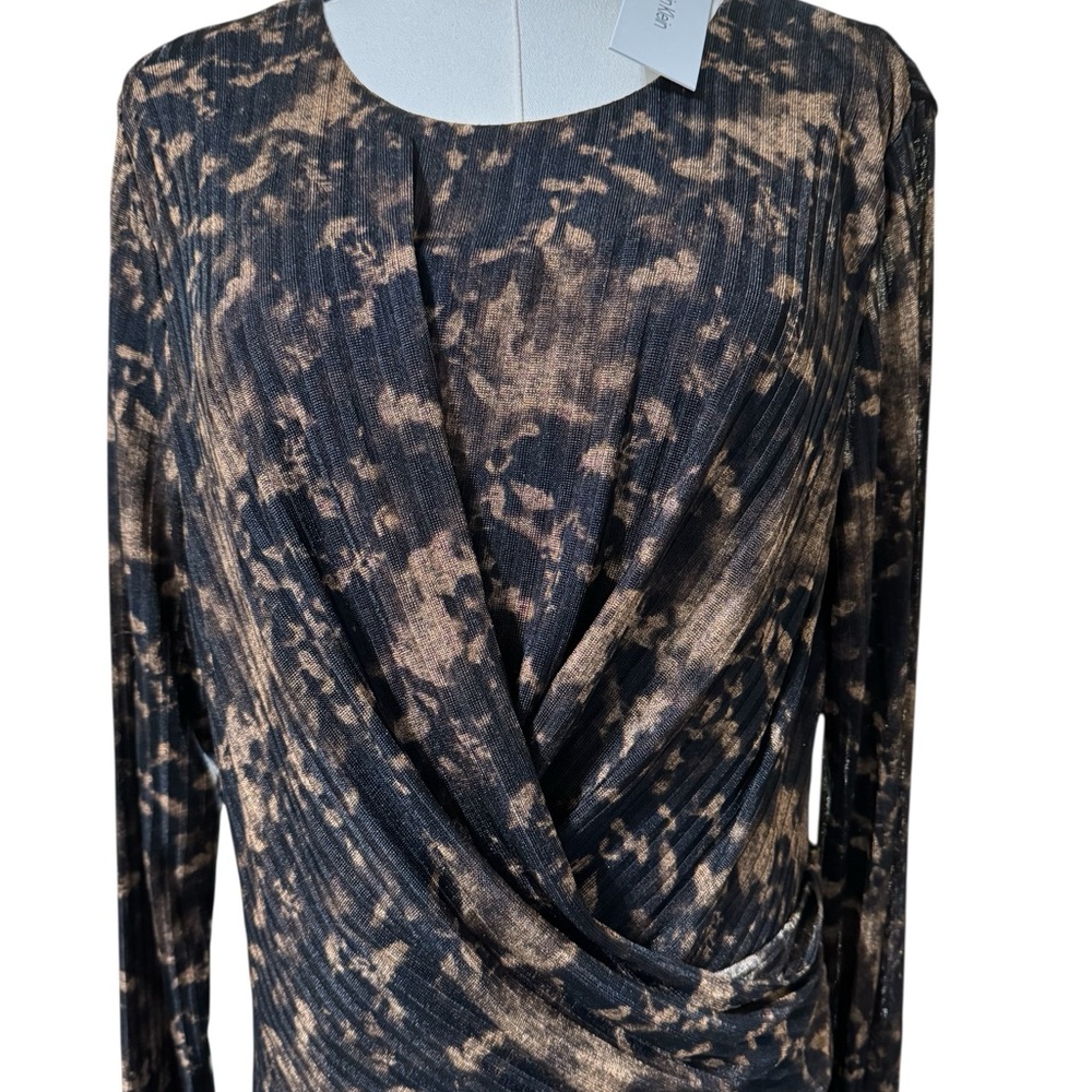 Calvin Klein Black Long Sleeve Dress - Picture 3 of 6